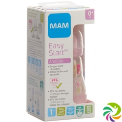 MAM Anti-Colic Schoppenflasche 160ml Girl