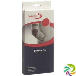 Omnimed Dynamic Epi elbow bandage S grey/bordeaux