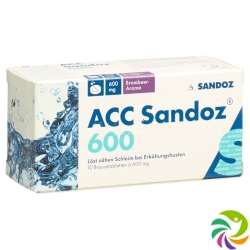 ACC Sandoz Brausetabletten 600mg 10 Stück