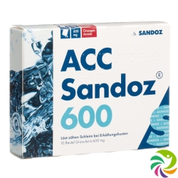 ACC Sandoz Granulat 600mg 10 Stück