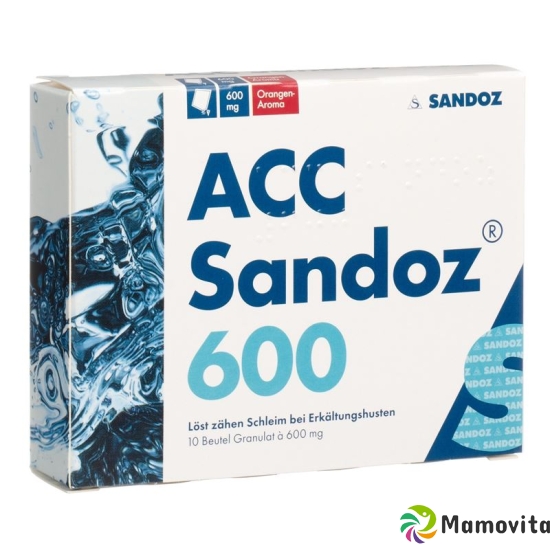 ACC Sandoz Granulat 600mg 10 Stück buy online