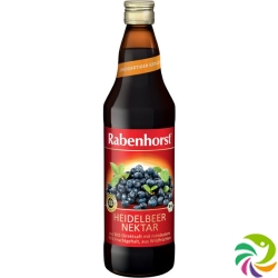 Rabenhorst blueberry nectar Bio 750 ml