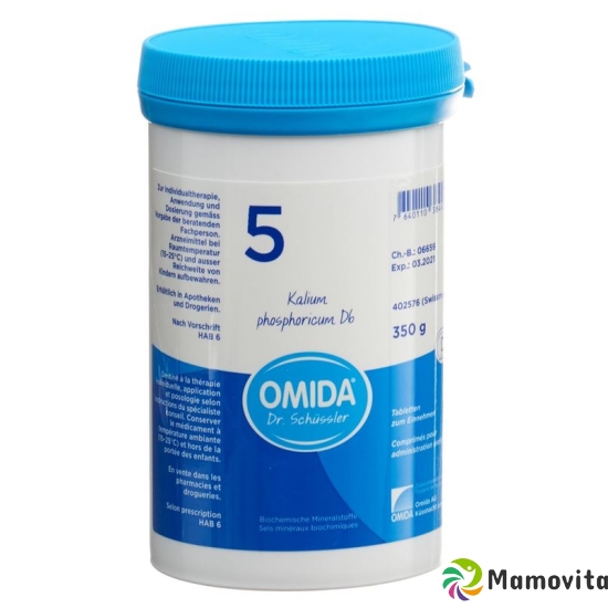 Omida Schüssler No5 Kal Phos Tabletten D 6 350g buy online