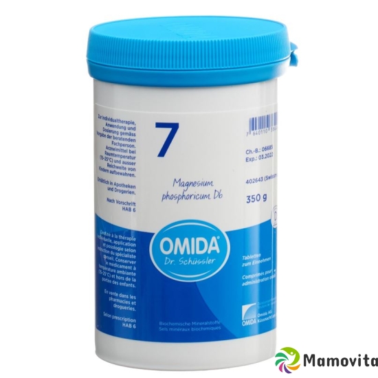 Omida Schüssler No7 Magn Phos Tabletten D 6 350g buy online