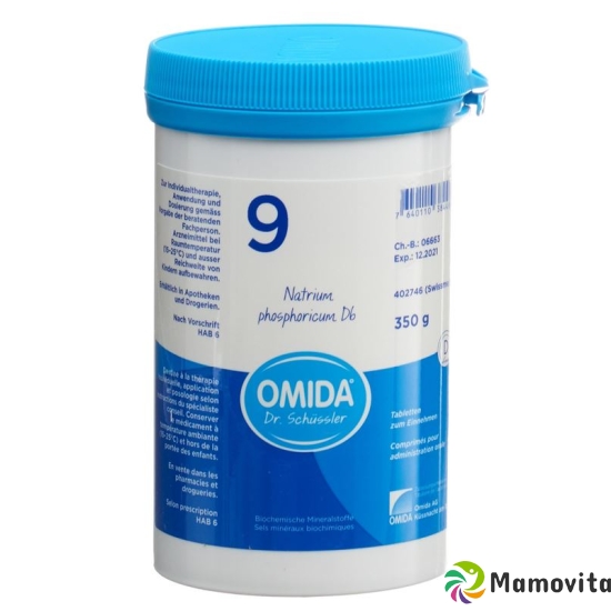 Omida Schüssler No9 Natr Phos Tabletten D 6 350g buy online