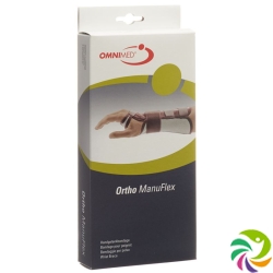 Omnimed Ortho ManuFlex Handgelenkbandage 22cm Rechts Grösse XS Beige