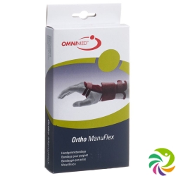 Omnimed Ortho ManuFlex Handgelenkbandage 16cm Rechts Grösse XS Schwarz