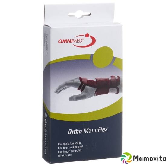 Omnimed Ortho ManuFlex Handgelenkbandage 16cm Rechts Grösse XS Schwarz buy online