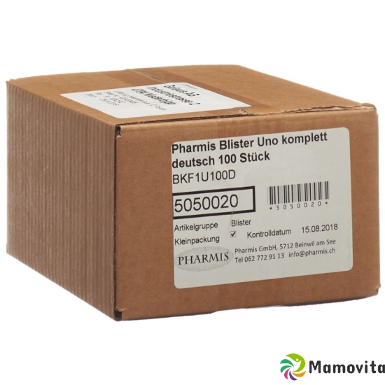 Pharmis Blister Uno Komplett 100 Stück buy online