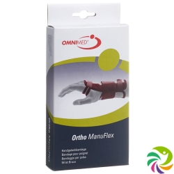 Omnimed Ortho ManuFlex Handgelenkbandage 16cm Links Grösse XS Schwarz