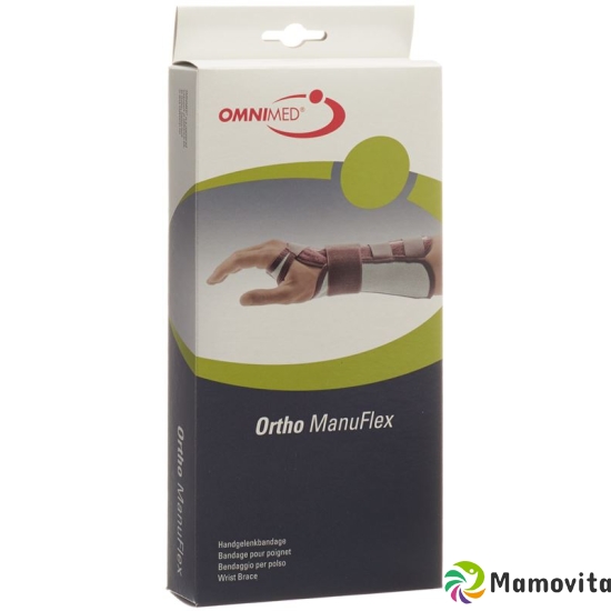 Omnimed Ortho ManuFlex Handgelenkbandage 22cm Links Grösse XS Schwarz buy online