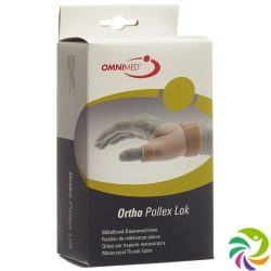 Omnimed Ortho Pollex Lok Mittelhand-Daumenschiene Rechts Grösse S Beige