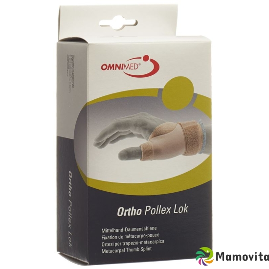 Omnimed Ortho Pollex Lok Mittelhand-Daumenschiene Rechts Grösse S Beige buy online