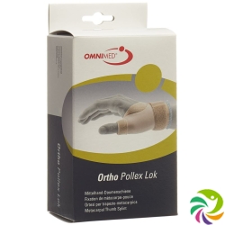 Omnimed Ortho Pollex Lok Mittelhand-Daumenschiene Links Grösse S Beige