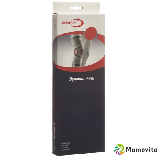 Omnimed Dynamic Genu Kniebandage Grösse S Grau-Bordeaux buy online