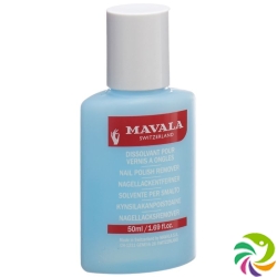 Mavala Nagellackentferner Blau Plastik 50ml