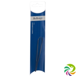 Belleage tweezers curved inox