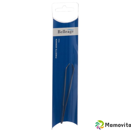 Belleage tweezers curved inox buy online