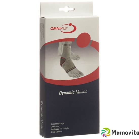 Omnimed Dynamic Malleo Knöchelbandage XS Grau/bor buy online