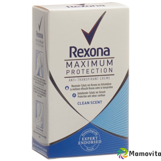 Rexona Deo Creme Maximum Protection Clean Fresh 45ml buy online