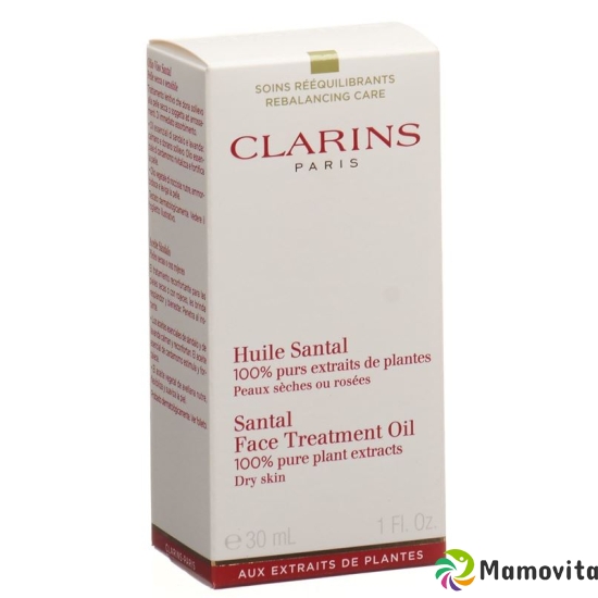 Clarins Huile Santal 30ml buy online