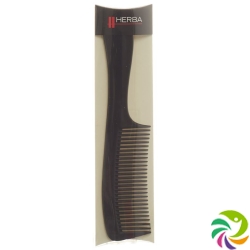 Herba handle comb plastic black