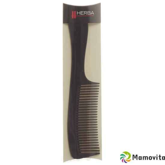 Herba handle comb plastic black buy online