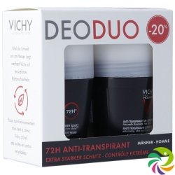 Vichy DeoDuo Homme Anti-Transpirant 72H Extra Strong Protection Roll-On 2x 50ml