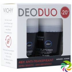 Vichy DeoDuo Homme Anti-Transpirant 48H Extra Sensitiv Roll-On 2x 50m