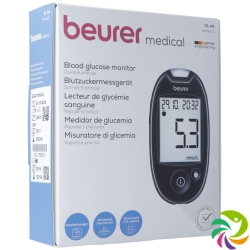 Beurer Blutzuckermessgerät Easy To Use Gl44 Mmol/