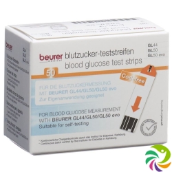 Beurer Teststreifen F Gl44+gl50 Mmol/l 2x 25 Stück