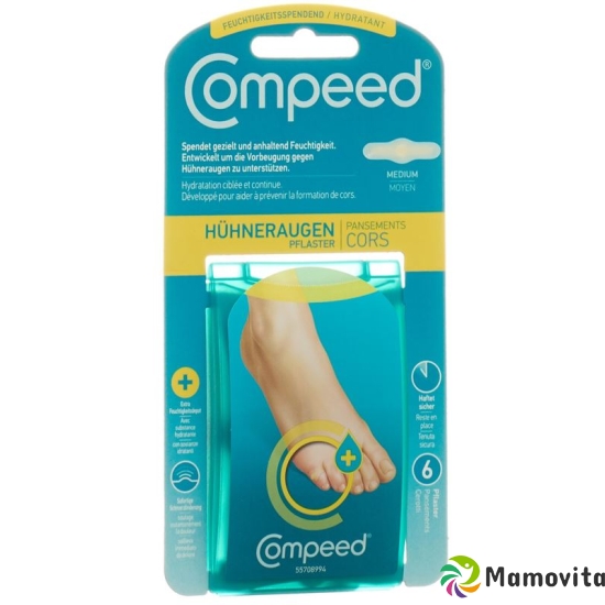 Compeed Corn plaster M moisturising 6 pieces buy online