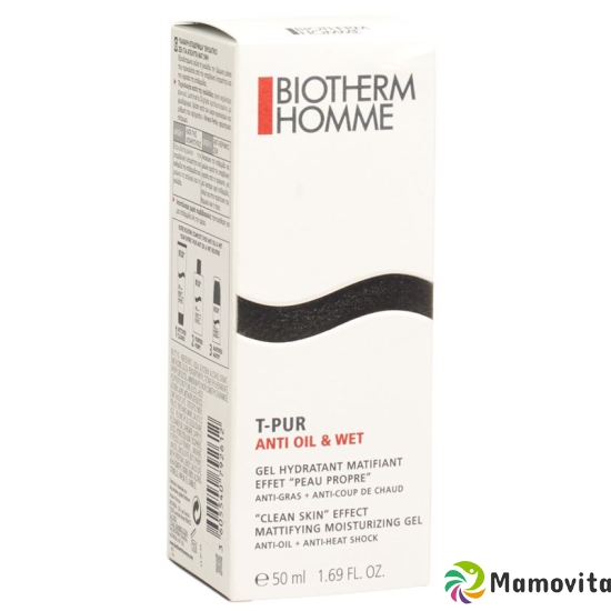 Biotherm Homme T Pur Gel 50ml buy online