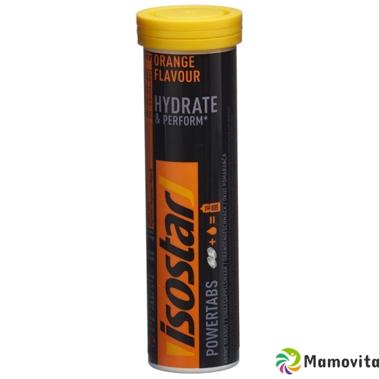 Isostar Power Tabs Brausetabletten Orange 10 Stück buy online