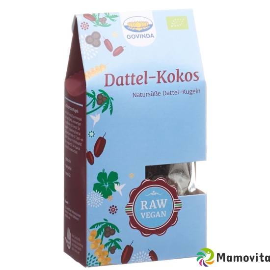 Govinda Dattel Kokos Kugeln Bio Box 120g buy online