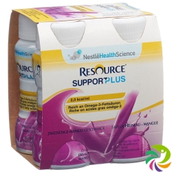 Resource Support Plus Zwetschgen-Mango 4x 125ml