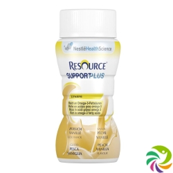 Resource Support Plus Pfirsich-Vanille 4x 125ml