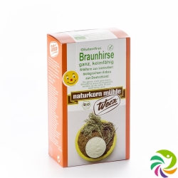 Werz Braunhirse Ganz Keimfaehig Bio 500g