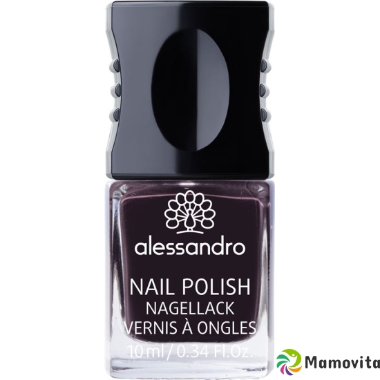 Alessan Nagellack ohne Verp 83 Black Ch 10ml buy online