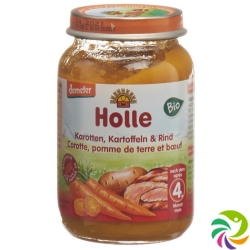 Holle Carrots, Potatoes & Beef from the 4th month Organic 190g