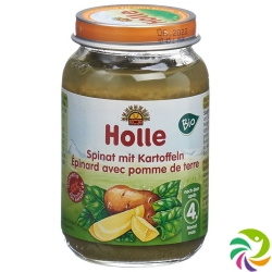 Holle Spinach with Potatoes from the 4th Month Organic 190g