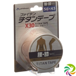 Phiten Aqua Titan Tape X30 5 cm x 4.5m elastisch