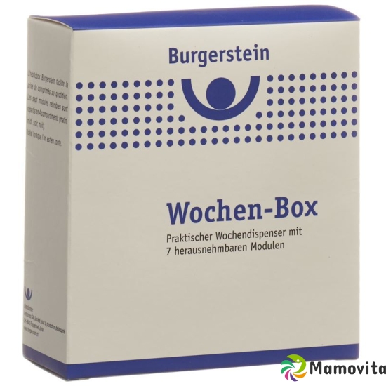 Burgerstein Weekly box buy online