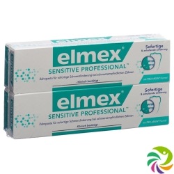 Elmex Sensitive Professional Zahnpasta Duo 2x 75ml