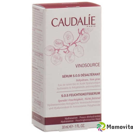 Caudalie Vinosource S.O.S. Feuchtigkeitsserum 30ml buy online