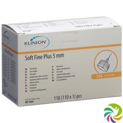 Klinion Soft Fine Pl Pen-Nadel 5mm 32g 110 Stück