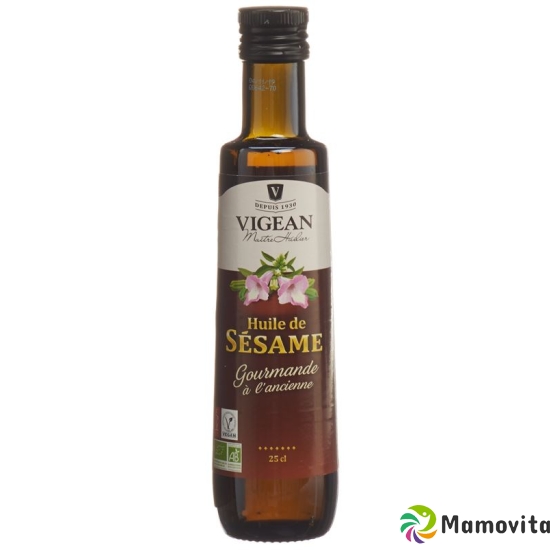 Vigean Huile De Sesame Grille 250ml buy online