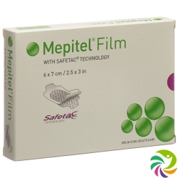 Mepitel Film Safetac 6x7cm 10 Stück