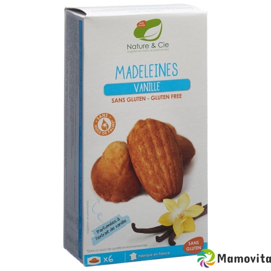 Nature&cie Madeleines Vanille Glutenfrei 6x 25g buy online