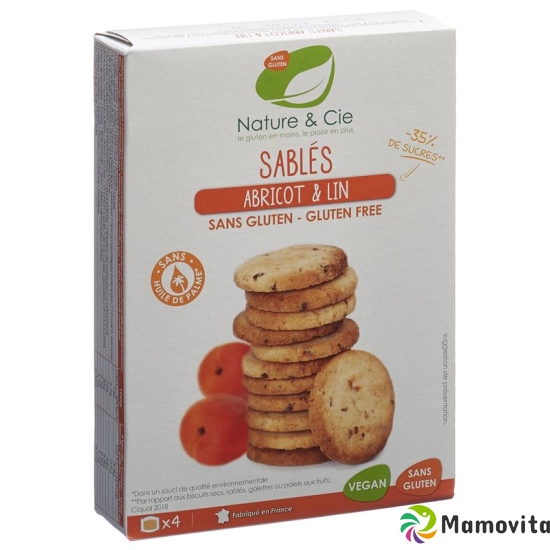 Nature&cie Aprikosenkekse Glutenfrei 120g buy online